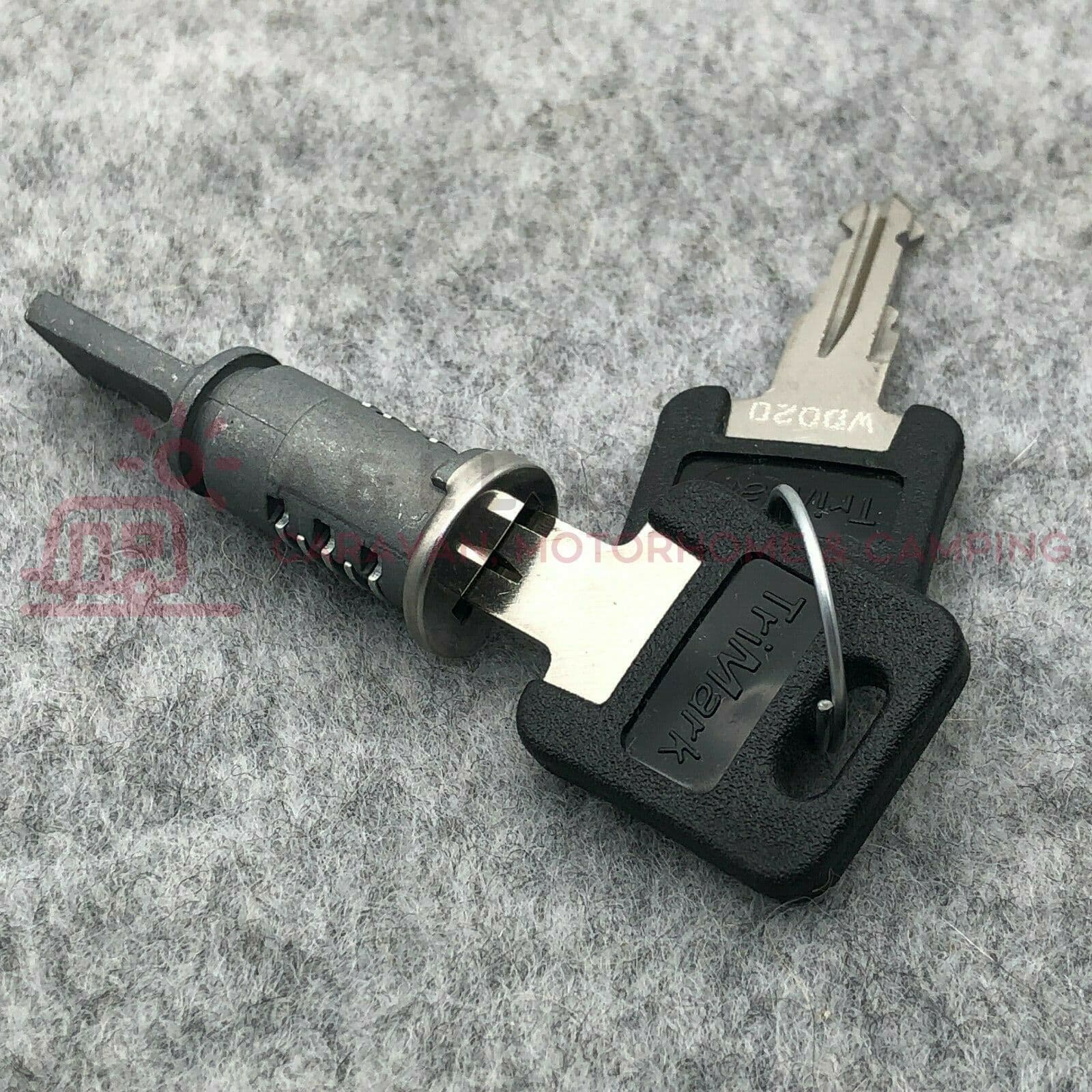 Caravan Motorhome WD Lock Barrel 2 Keys Long Tang - WD029